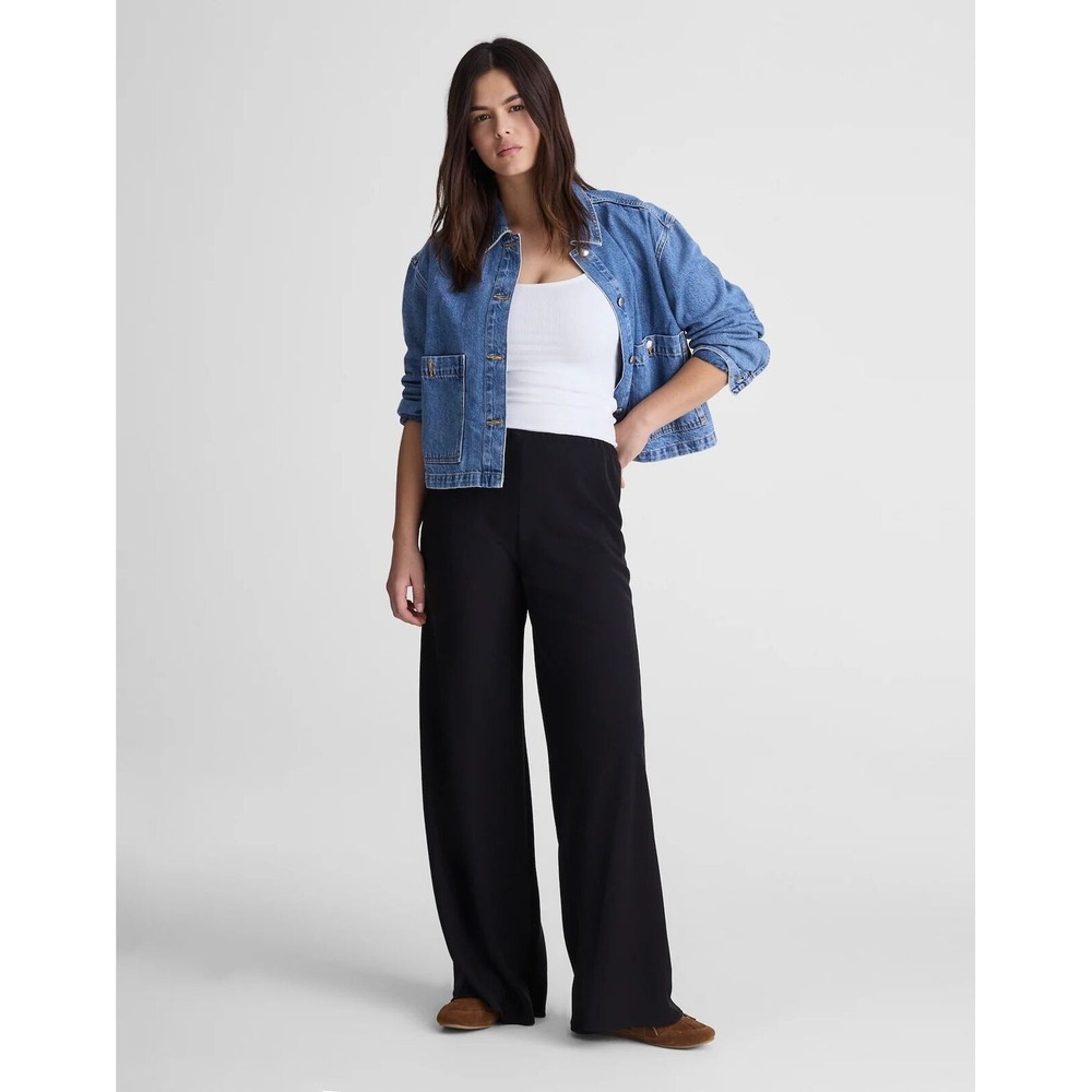 NWT Madewell Pull-On Pants in Crepe - Size M - MSRP $98